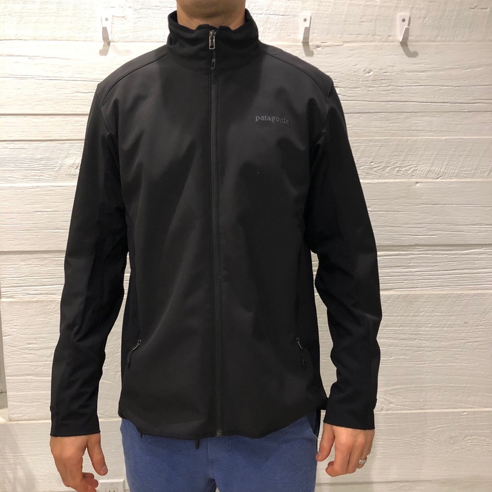 Like New Men’s Patagonia Adze Black Coat Jacket